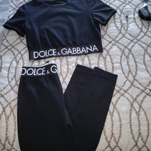 Dolce&Gabbana leggings set